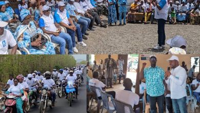 Au Togo, la campagne électorale pour le double scrutin du 29 avril a commencé samedi. Dans toutes les régions, UNIR a marqué sa présence