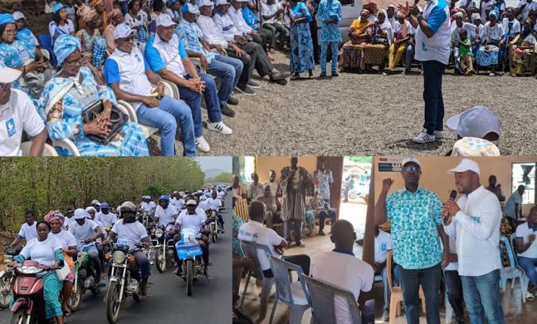 Au Togo, la campagne électorale pour le double scrutin du 29 avril a commencé samedi. Dans toutes les régions, UNIR a marqué sa présence