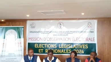 L’ONG Mouvement des Jeunes Promoteurs de la Paix (MJPP) a renforcé dimanche à Lomé les capacités de ses observateurs qui seront déployés sur le terrain