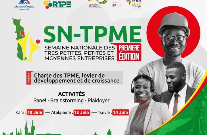 Le Groupement Togolais des Petites et Moyennes Entreprises (GTPME/PMI) et le Réseau Togolais pour la Promotion de l’Entrepreneuriat (RTPE) annoncent l’organisation de la 1ère édition de la Semaine nationale des TPME du 10 au 14 juin prochains