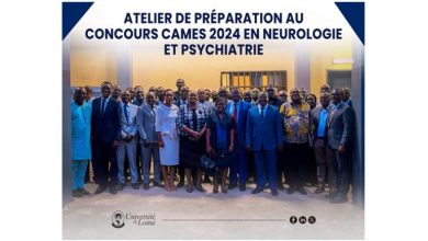 Un atelier de renforcement des capacités des candidats spécialisés en neurologie et en psychiatrie au concours d'agrégation du CAMES 2024 a démarré depuis le 17 juin dernier